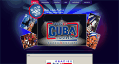 Desktop Screenshot of madeincubafestival.com